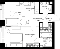 Квартира №34809