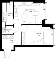 Квартира №527358