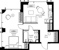 Квартира №552590