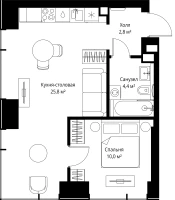 Квартира №313080