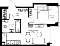 Квартира №525331