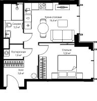 Квартира №531402