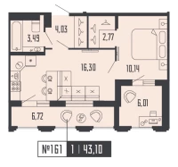 Квартира №161