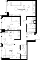 Квартира №645523