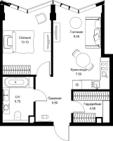 Квартира №30905