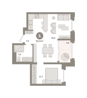 Квартира №243