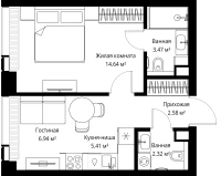 Квартира №21709