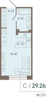 Апартамент №331