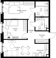 Квартира №21413