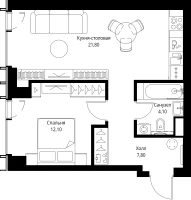 Квартира №615177