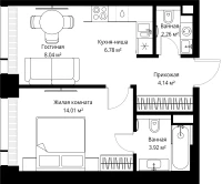 Квартира №50309