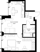 Квартира №657609