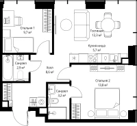 Квартира №328180