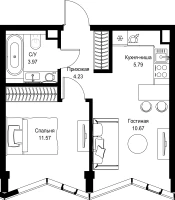 Квартира №32109
