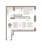 Квартира №555
