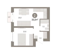 Квартира №874