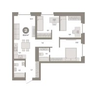 Квартира №607