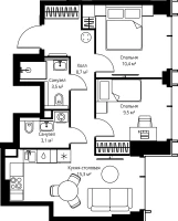 Квартира №519249