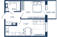 Апартамент №523
