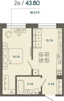 Апартамент №619