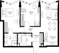 Квартира №31106
