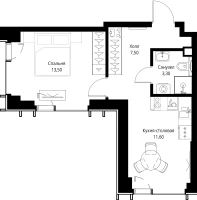 Квартира №649552