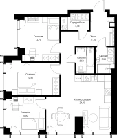 Квартира №628341