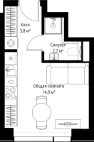 Квартира №323149