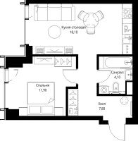 Квартира №631379