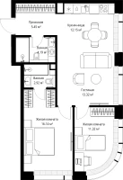 Квартира №51704