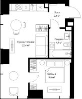 Квартира №307038