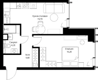 Квартира №633397