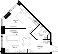 Квартира №43909