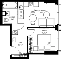 Квартира №531400