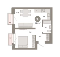 Квартира №824