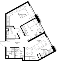 Квартира №22104