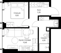 Квартира №628342