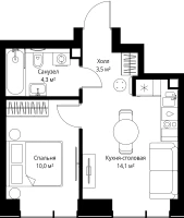 Квартира №313077