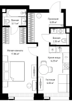 Квартира №20606
