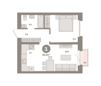 Квартира №1127