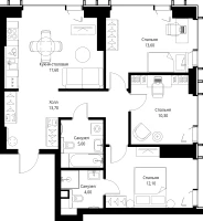 Квартира №624284