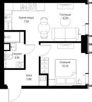 Квартира №643505