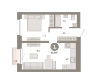 Квартира №486