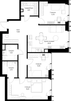 Квартира №645520