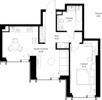 Квартира №530394