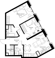 Квартира №21406