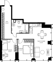 Квартира №525334