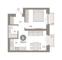 Квартира №840