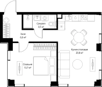 Квартира №116112