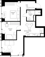 Квартира №536461